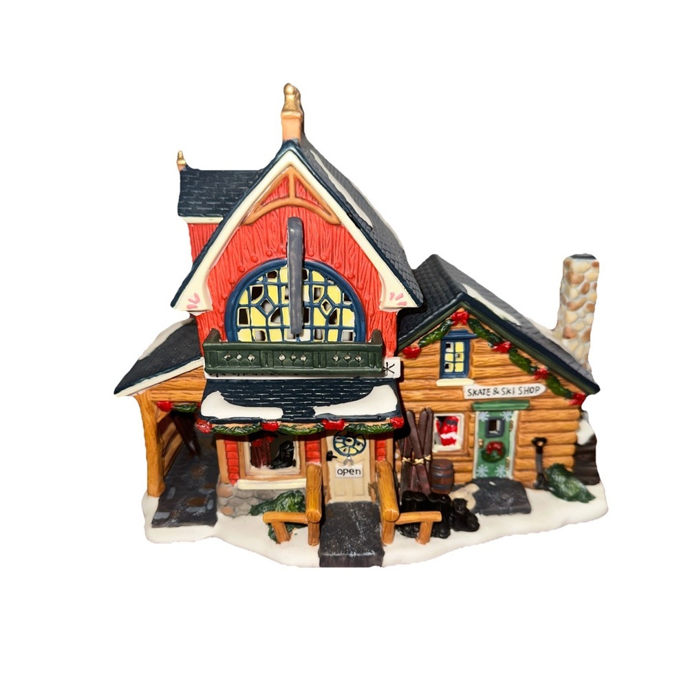 2010‎ Limited Edition Heartland Valley Village "CHAPMAN'S SKI SCHOOL"